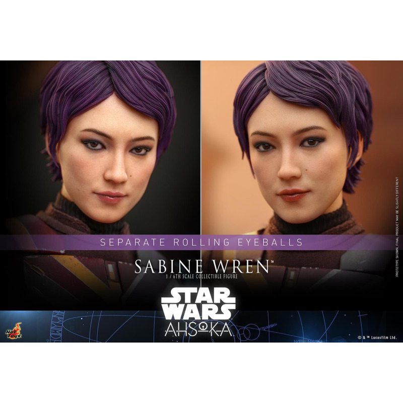 พรีออเดอร์-hot-toys-tms111-star-wars-ahsoka-sabine-wren-1-6th-scale-collectible