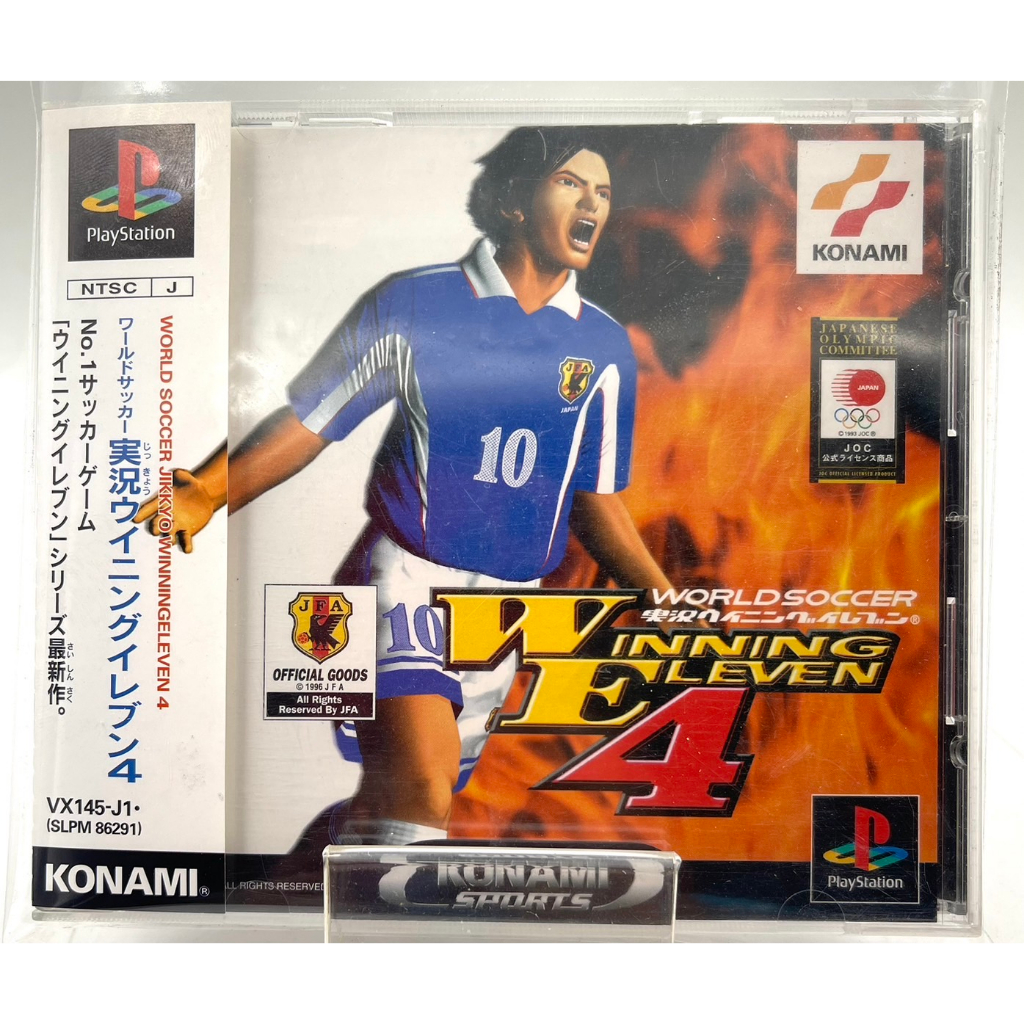 World soccer jikkyou winning eleven 4 japan ps1 shopee thailand