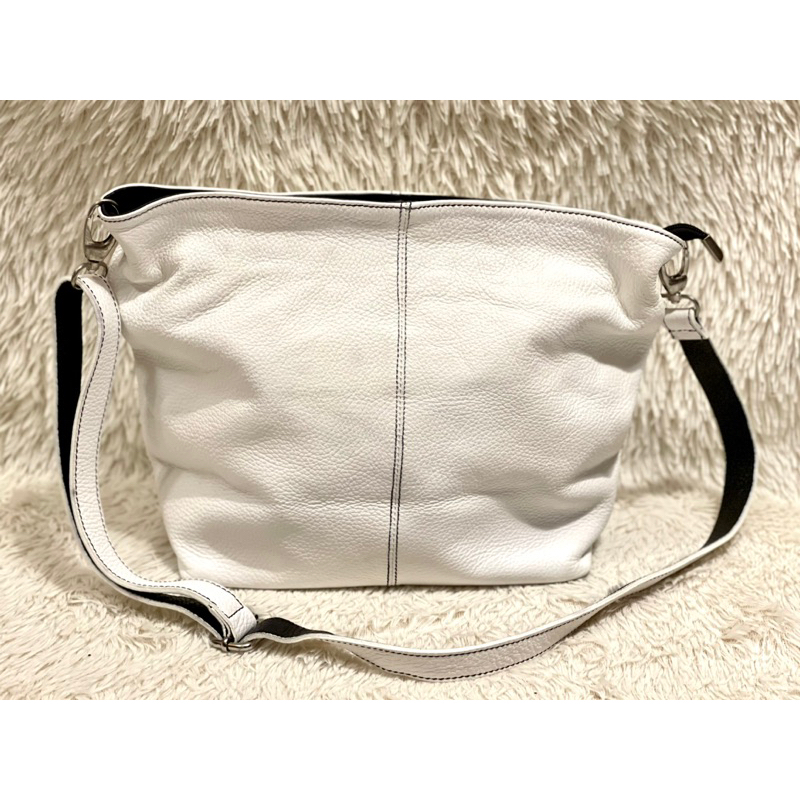 กระเป๋าหนังมือสองแบรนด์ GENUINE LEATHER BORSE IN PELLE MADE IN ITALY ...