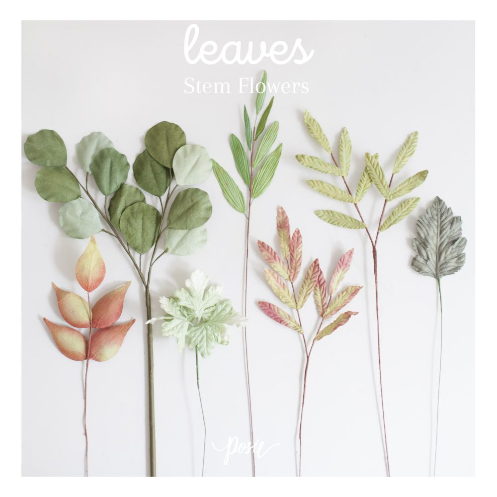 POSIE Fillers Artificial Flower โพซี่ ใบไม้ประดิษฐ์จากกระดาษสา Shopee