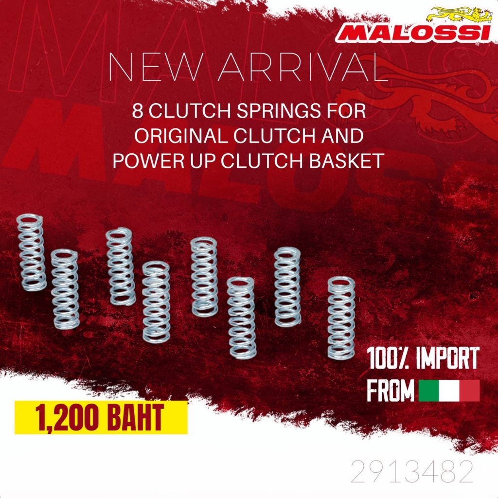 8 CLUTCH SPRINGS FOR ORIGINAL CLUTCH AND POWER UP CLUTCH BASKET CODE ...