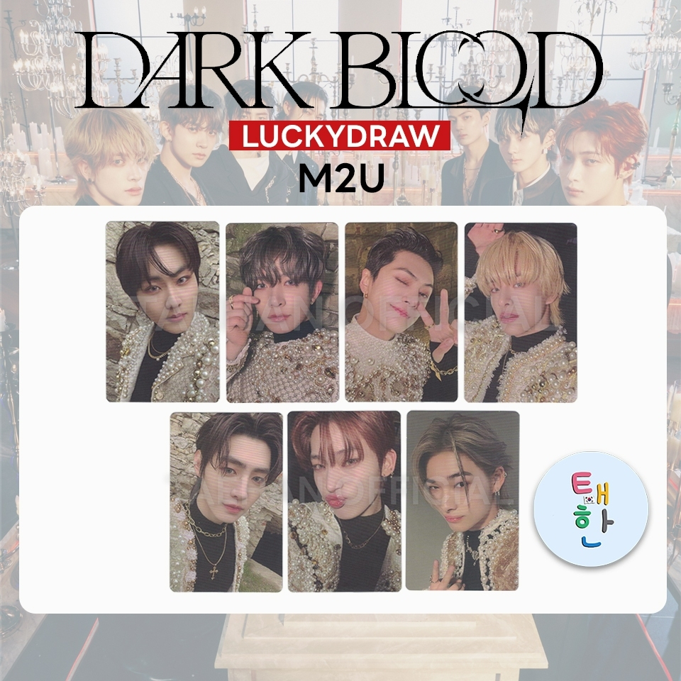 🔥ส่งด่วน ส่งทันที🔥 [ENHYPEN] การ์ดอีเว้นท์ 'DARK BLOOD' [M2U