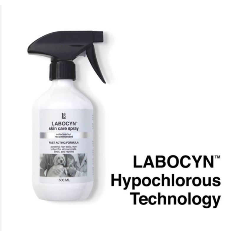 Labocyn Skin Care Spray 500ml สเปรย์ดูแลผิวหนังสำหรับสัตว์เลี้ยงขนาด ...