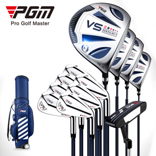 [11GOLF] ชุดเซ็ทไม้กอล์ฟ ผู้ชาย หน้าเด้ง PGM MTG015 VS II DISTANCE HI-COR TITANIUM ALLOY