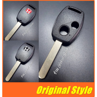 กุญแจ​ Honda Original Style พร้อมโลโก้ ฮอนด้า 1ชิ้น (แดง/ดำ) ต้องปั้มดอกใหม่ [ พร้อมส่ง ]🔥โค้ด NEWFLIP0000 ลด 80 บาท🔥