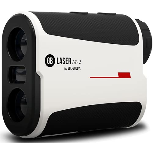 Golf Buddy Laser Lite 2 Rangefinder, Pin Finder & One Click Scan Mode