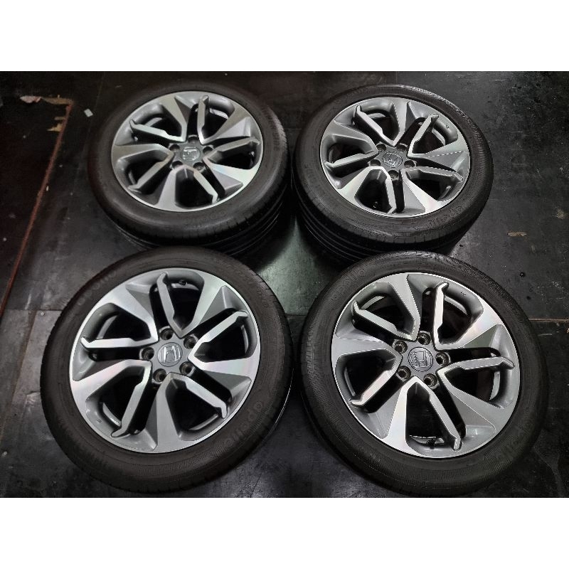 แม็ก-honda-accord-g10-ขอบ-17-5-114-ใส่-honda-accord-civic-crv-hrv-brv-ได้เลยพร้อมยางสภาพสวยใช้ยาวๆ