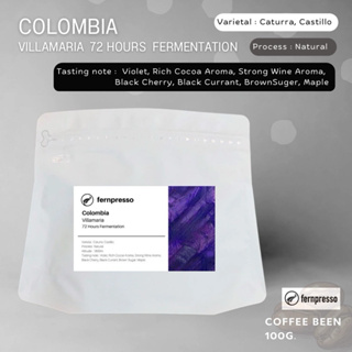 Colombia Villamaria 72 Hours Fermentation 100g.