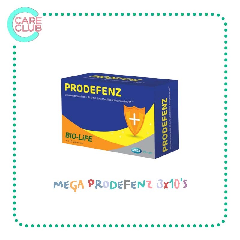 Mega We care Prodefenz 3x10'S เมก้า วี แคร์ โปรดีเฟนซ์ 3x10 แคปซูล ...
