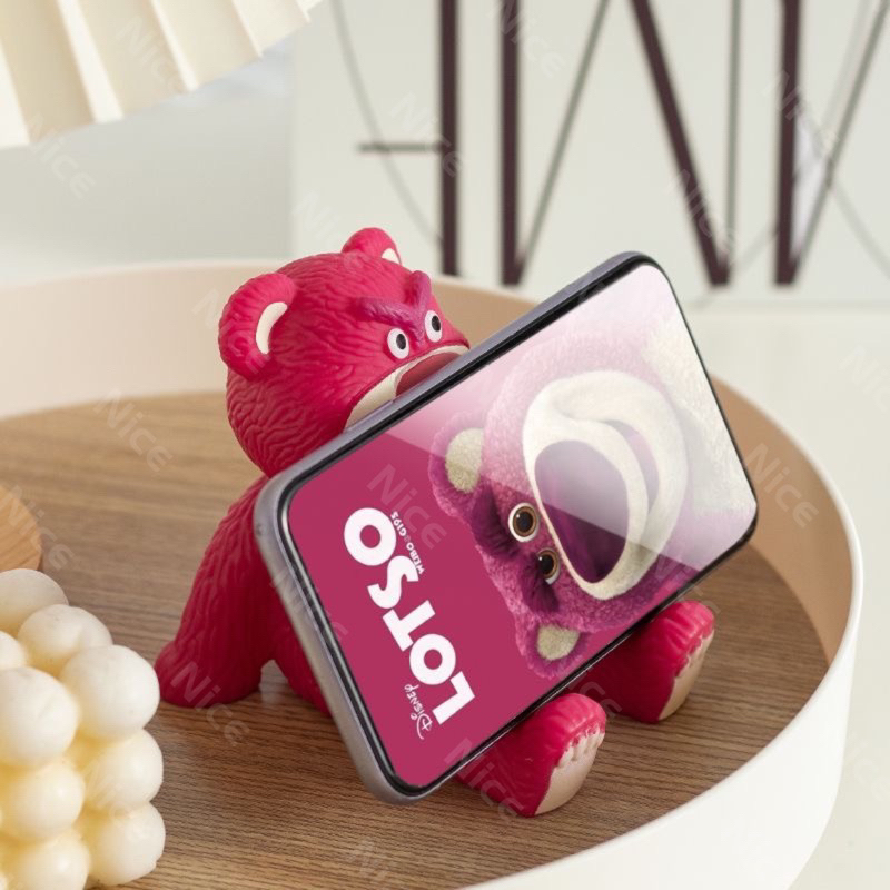 ตุ๊กตาที่ตั้งโทรศัพท์-lotso-ต56