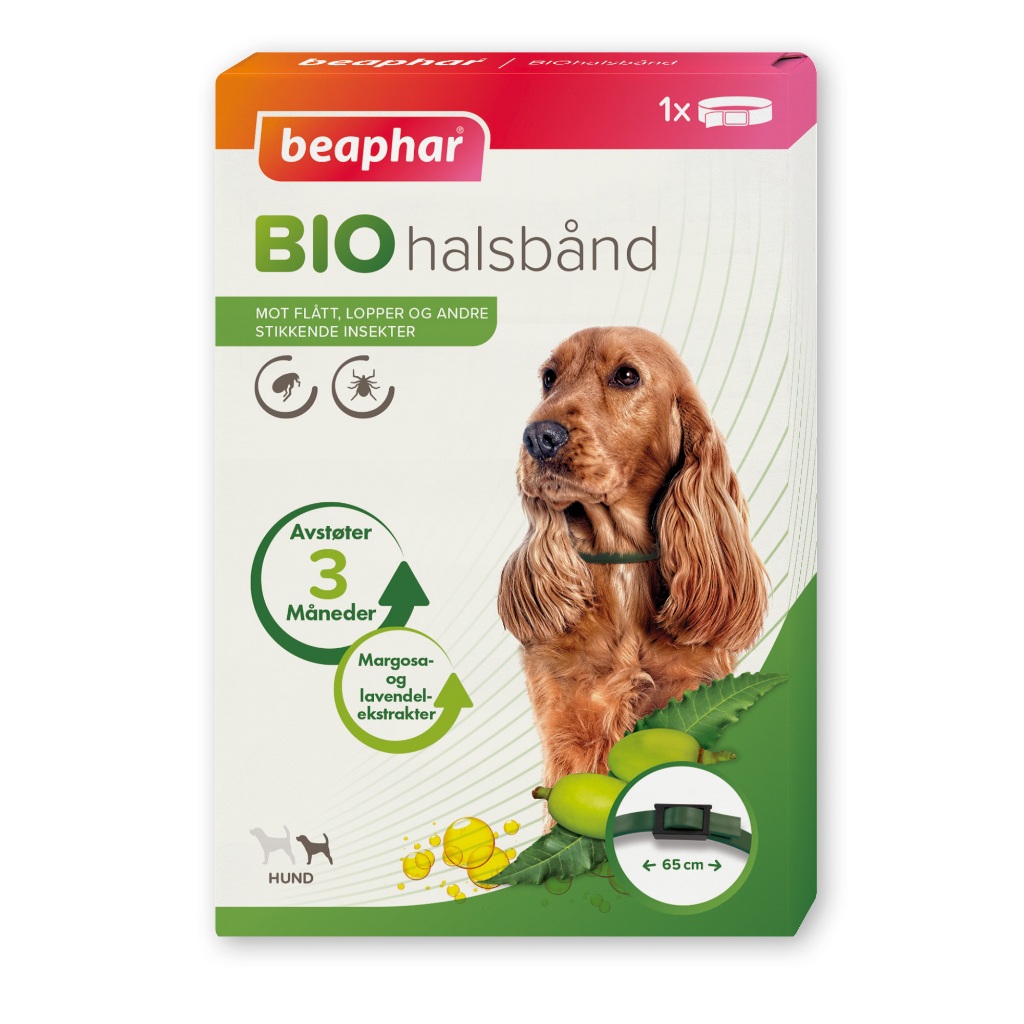 Beaphar Veto Pure Collar ปลอกคอไล่แมลง สำหรับสุนัข 65 ซม.จากสมุนไพร ...