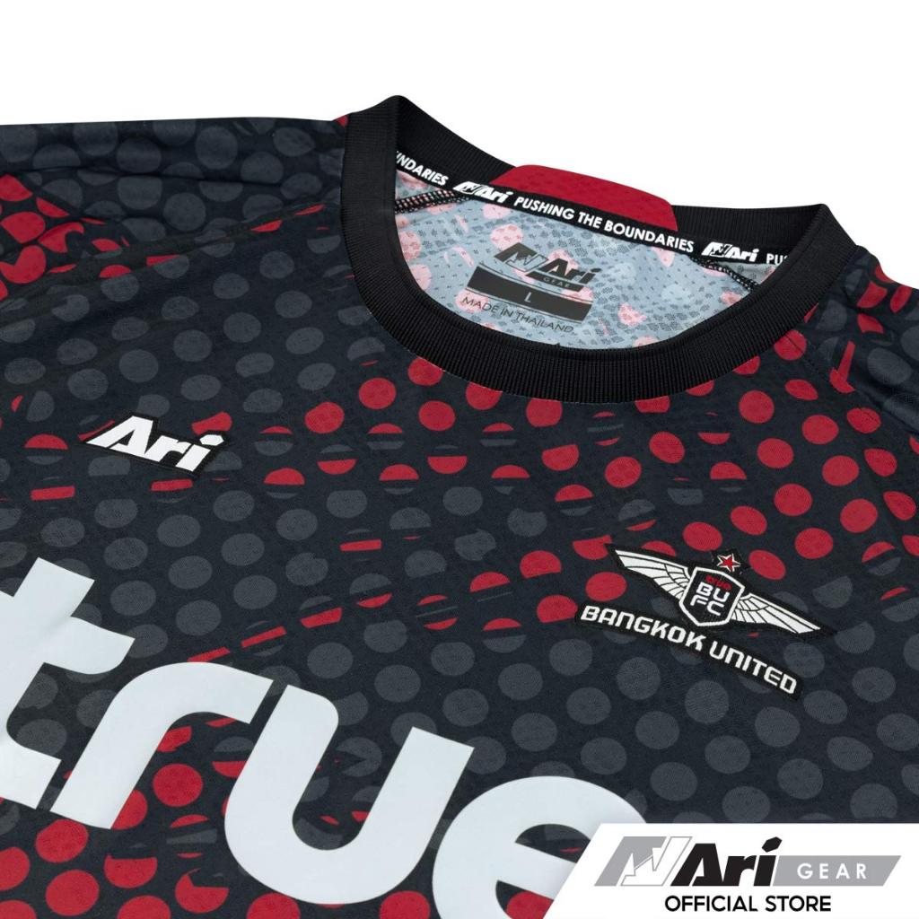 ari-true-bangkok-united-2023-2024-home-replica-jersey-black-red-silver-เสื้อฟุตบอล-อาริ-ทรู-แบงค็อก-สีแดง