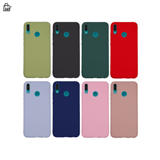 เคส Huawei Y9 2019 หัวเว่ย วาย9 2019 เคสซิลิโคนนิ่ม สีพาสเทล TPU บาง