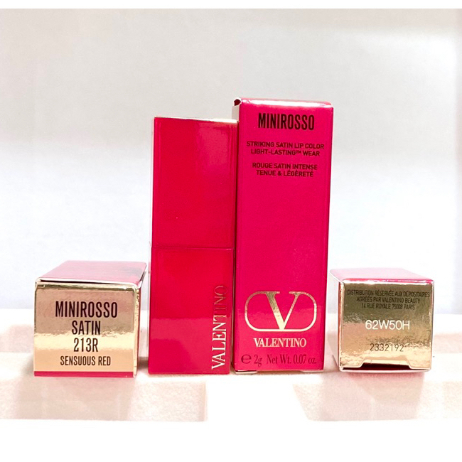 ลิปสติกvalentino-minilipstick-minirosso-satin-213r-sensuous-red