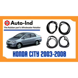 ยางขอบประตู Honda City 2003-2008 ตรงรุ่น ฝั่งประตู [Door Weatherstrip]