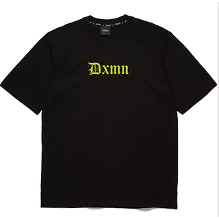 DXMN CLOTHING OLD ENGLISH REFLEX NEON OVERSIZE TEE