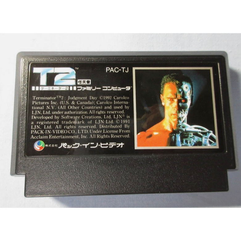 ตลับเกมฅนเหล็ก 2029 Terminator 2 ( T2 ) Judgement Day [FC] ตลับมือสอง ...