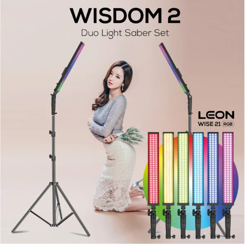LEON WISE 21 RGB ไฟ LED ปรับแสงเปลี่ยนสีได้ 360 สี กำลังไฟ 21 วัตต์ แถม ...