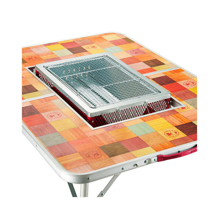 Coleman JP Natural Mosaic BBQ Table 110 Plus | Shopee Thailand