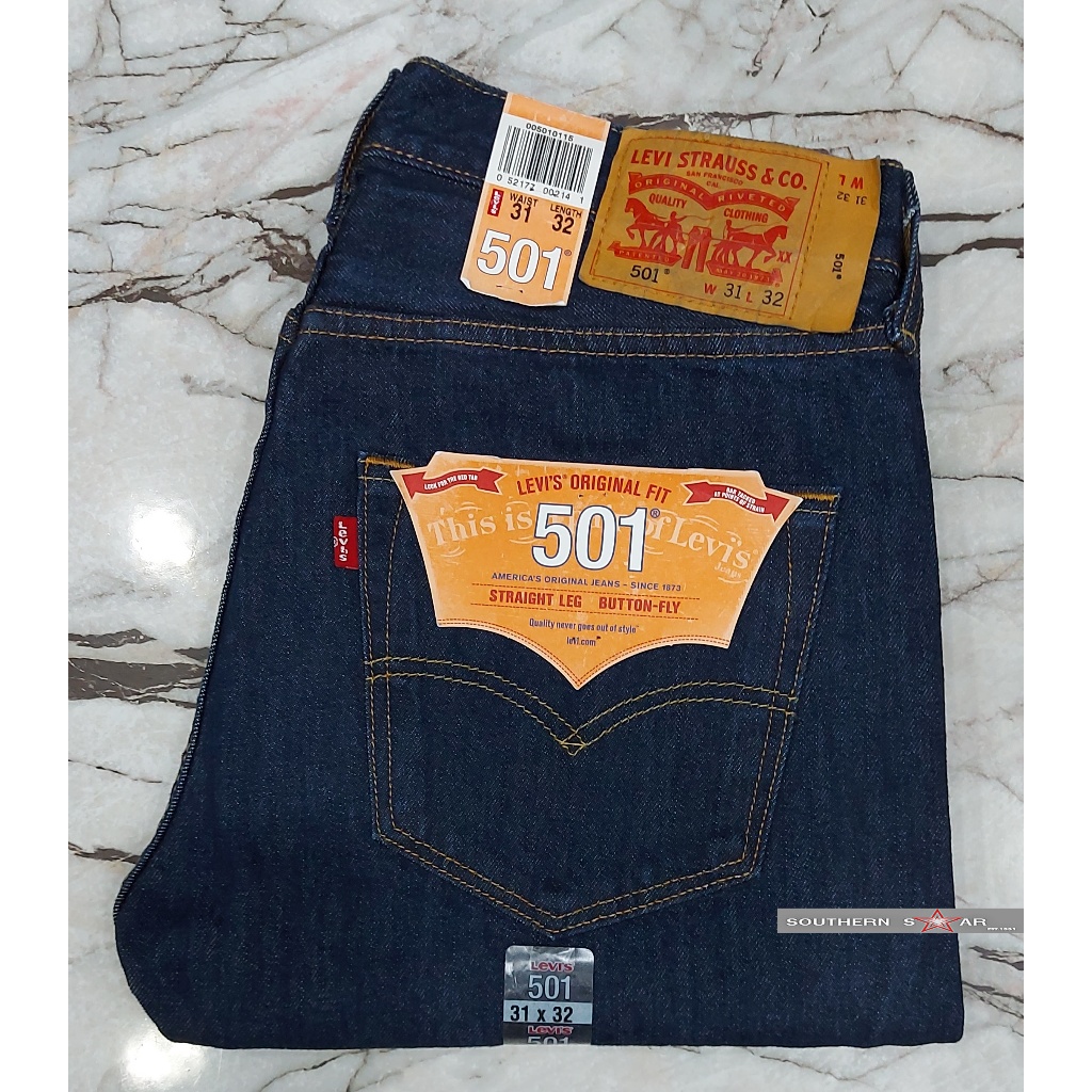 ภาพหน้าปกสินค้ากางเกงยีนส์ ลีวายส์ รหัสผ้า0115 Blue jeans มีหลาย MADE IN เช่น MEXICO,EGYPT,PAKISTAN กระดุม ขากระบอก