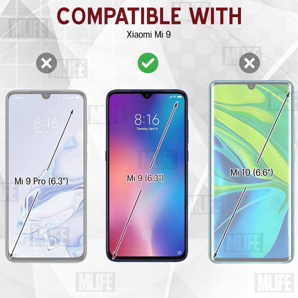 mlife-ฟิล์มไฮโดรเจล-xiaomi-mi-9-แบบใส-เต็มจอ-ฟิล์มกระจก-ฟิล์มกันรอย-กระจก-เคส-full-screen-hydrogel-film-case