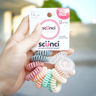 Scunci spiral silicone elastic