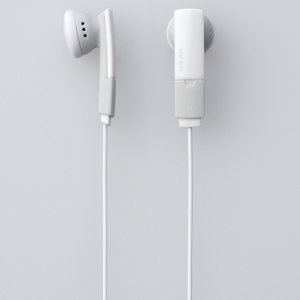 ELECOM Inner ear headphones IE10 series EHP-IE10WH | Shopee Thailand