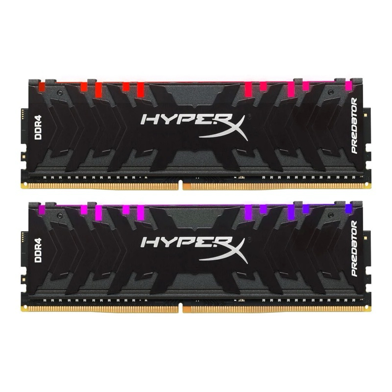 แรม RAM DDR4/3200 32GB KINGSTON HYPER-X PREDATOR RGB (16GBx2) 32GB
