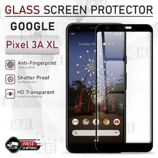 MLIFE - กระจก 3D เต็มจอ Google Pixel 3A XL ฟิล์มกระจก ฟิล์มกระจกนิรภัย ฟิล์มกันรอย เคส Tempered Glass