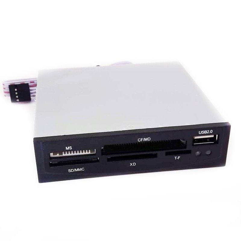 All in 1 Desktop Card Reader Internal 3.5 แบบพลาสติก | Shopee Thailand