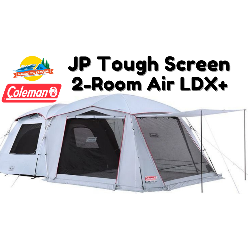 Coleman JP Tough Screen 2-Room Air LDX+ | Shopee Thailand
