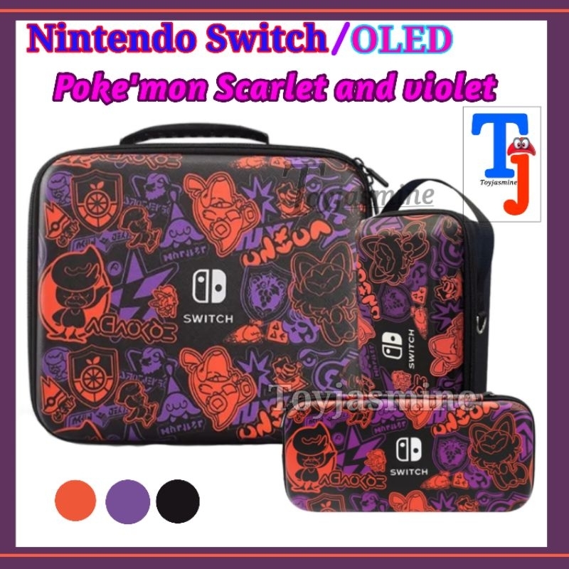 ใหม่!! กระเป๋าใส่เครื่อง Nintendo Switch / OLED Poke'mon Scarlet and ...