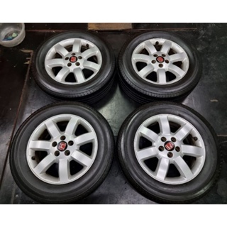 แม็กHonda CRV G3 ขอบ17 " 5รู114พร้อมยาง Bridgstone พร้อมใช้