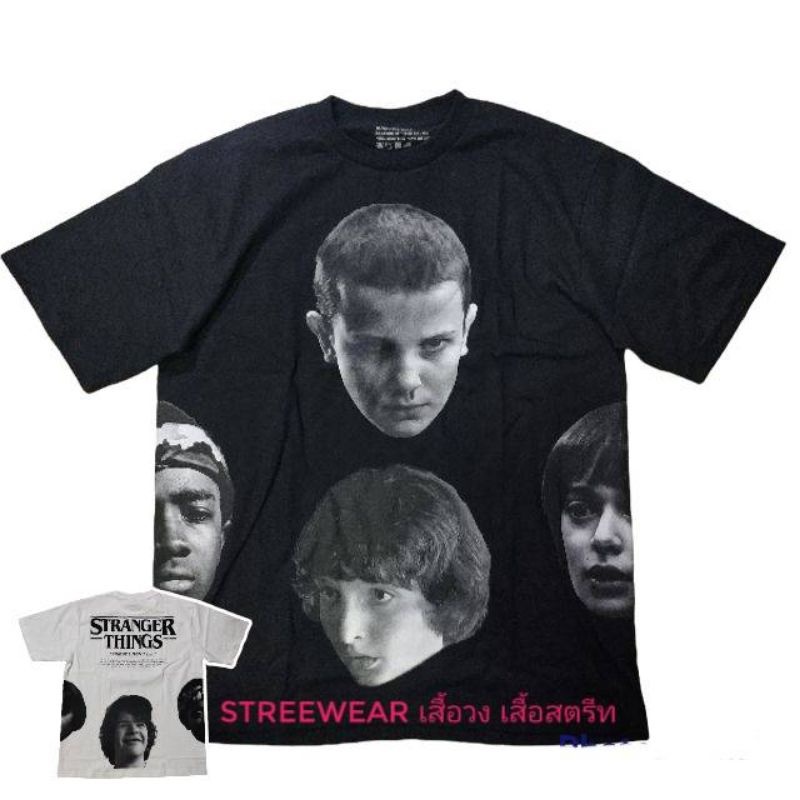 bwcb-เสื้อยืดแขนสั้น-stranger-things-stg-unisex-w0vb-oversize