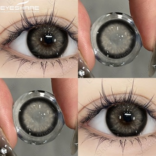 [COD]-EYESHARE SWAN คอนแทคเลนส์สีเทา 1 คู่ 14.5 มม. คอนแทคเลนส์สี คอนแทคเลนส์สีน้ำตาล