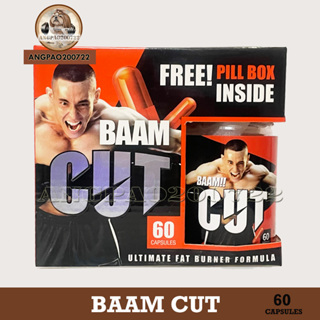 BAAM CUT 60 CAPSULES เผาผลาญไขมัน (exp.07/26)