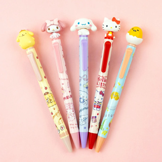 ปากกาหมึกดำ หัวดุ๊กดิ๊กกก Sanrio Japan น่าร๊ากกกก พร้อมส่งค่ะ