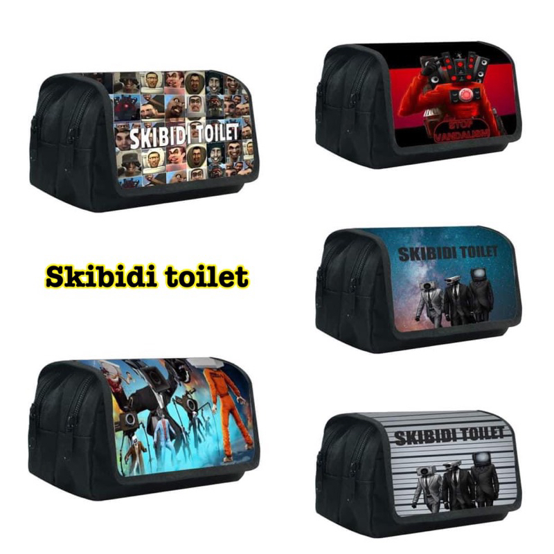 กระเป๋าใส่เครื่องเขียนอเนกประสงค์ Skibidi Toilet | Shopee Thailand