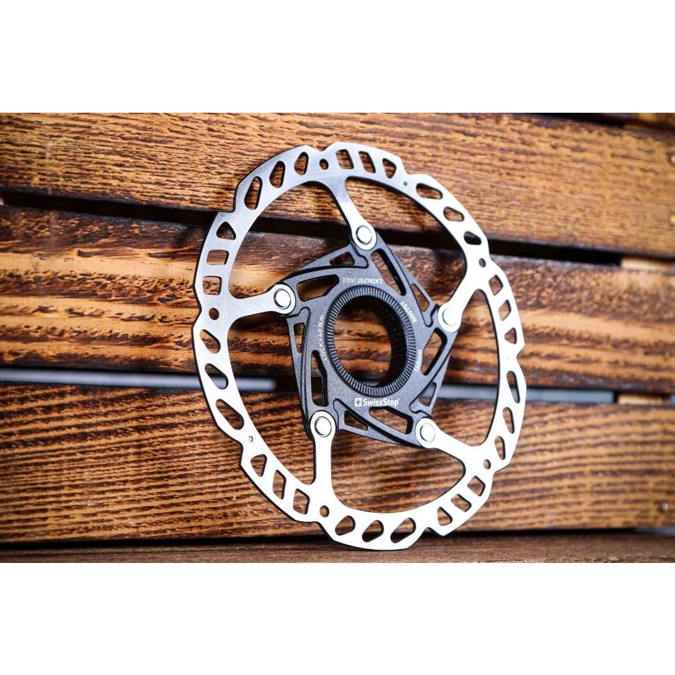 ใบดิสจักรยาน SwissStop Catalyst Race Brake Rotor Centerlock