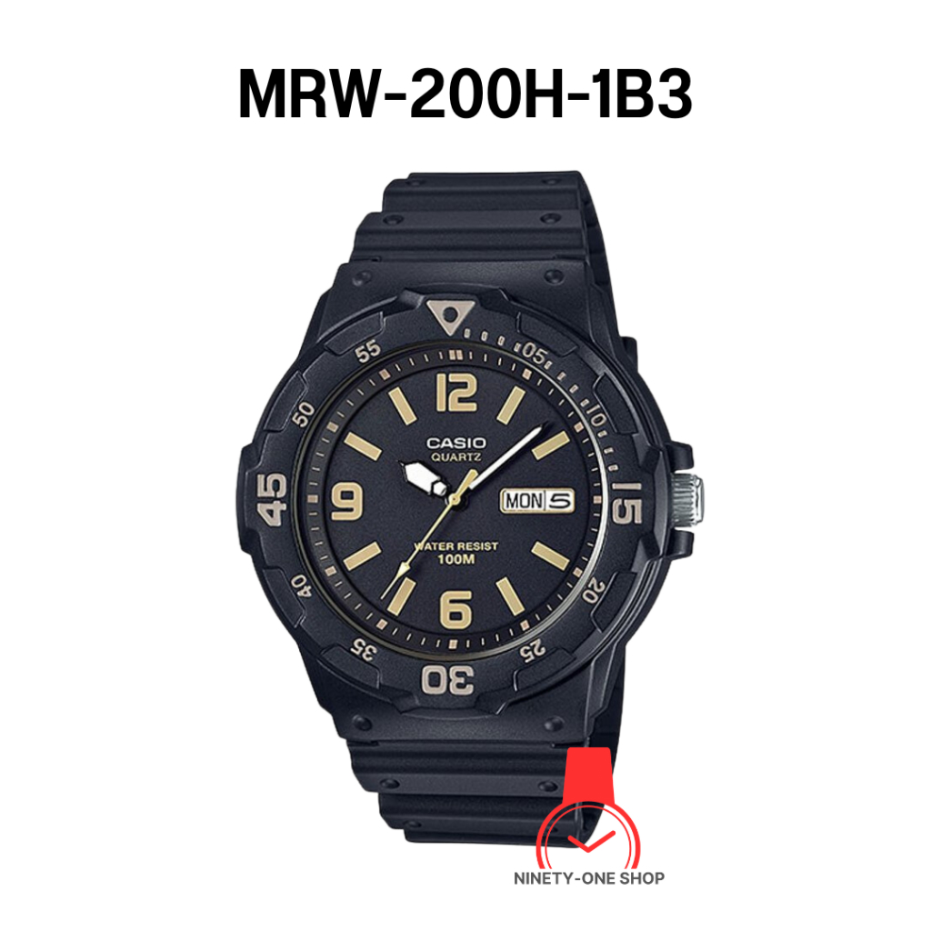 CASIO นาฬิกาข้อมือ ของแท้ 100% MRW-200H-1B MRW-200H-1B2 MRW-200H-1B3 ...