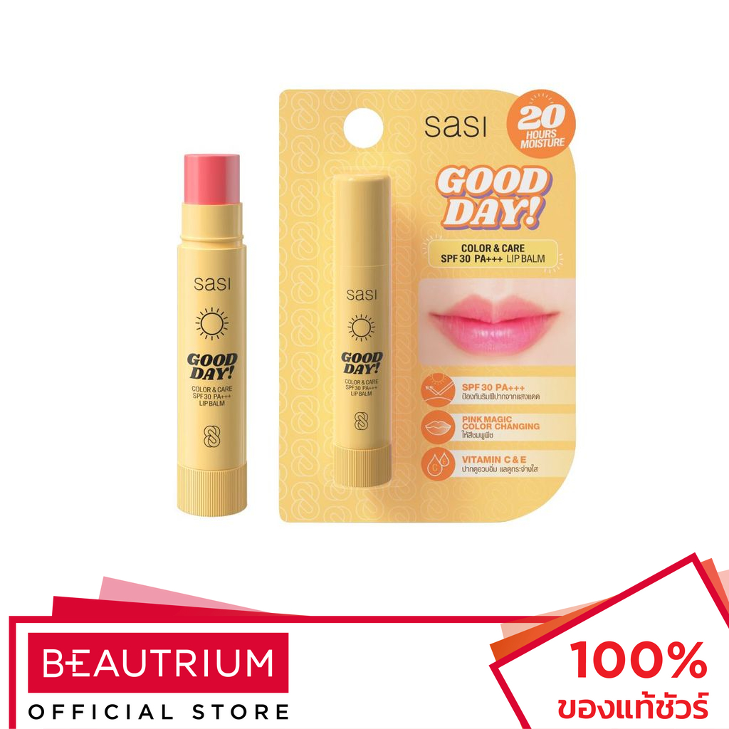 SASI Good Day Color & Care SPF 30 PA+++ Lip Balm ลิปบาล์ม 3.5g | Shopee ...