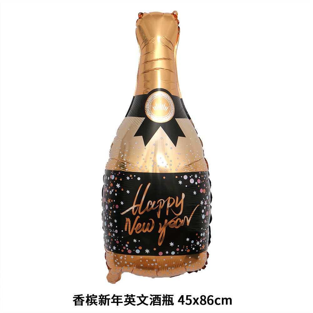ส่งจากไทย-ลูกโป่ง-ปีใหม่-ลูกโป่ง-ฟอยล์จัดปาร์ตี้-happy-new-year-balloons