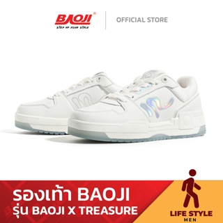 ภาพขนาดย่อของภาพหน้าปกสินค้าBaoji บาโอจิ รองเท้าผ้าใบ รุ่น Collaboration BAOJIxTREASURE สีขาว จากร้าน baoji_officialshop บน Shopee