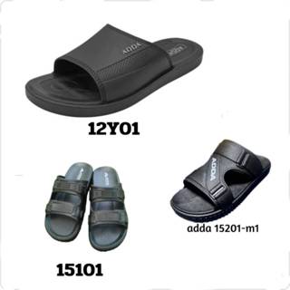 รองเท้าแตะชาย แบบสวมADDA  รุ่น 15201, 15101 และ 12Y01-M1 รองเท้าไม่กลัวน้ำ(ไซส์ 6-10) แท้จากโรงงาน