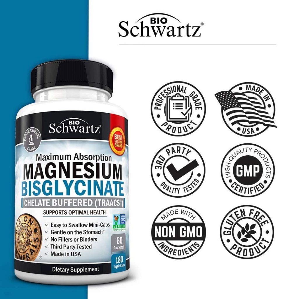 สินค้าพร้อมส่ง*แมกนีเซียม BioSchwartz, Maximum Absorption Magnesium