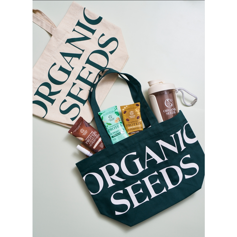 ภาพหน้าปกสินค้ากระเป๋า canvas Organic seeds 2023