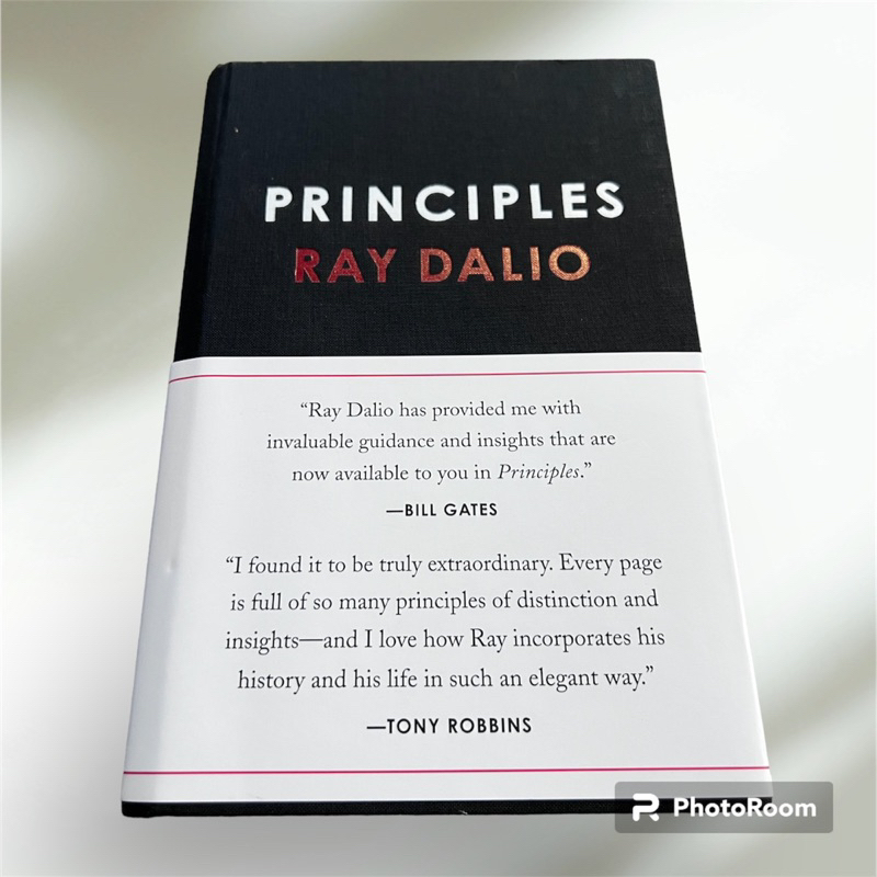 PRINCIPLES RAY DALIO ปกแข็ง พร้อมส่ง หนังสือภาษาอังกฤษ :R1 | Shopee ...