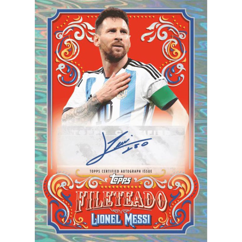 新品未開封 1ボックス TOPPS ARGENTINA FILETEADO