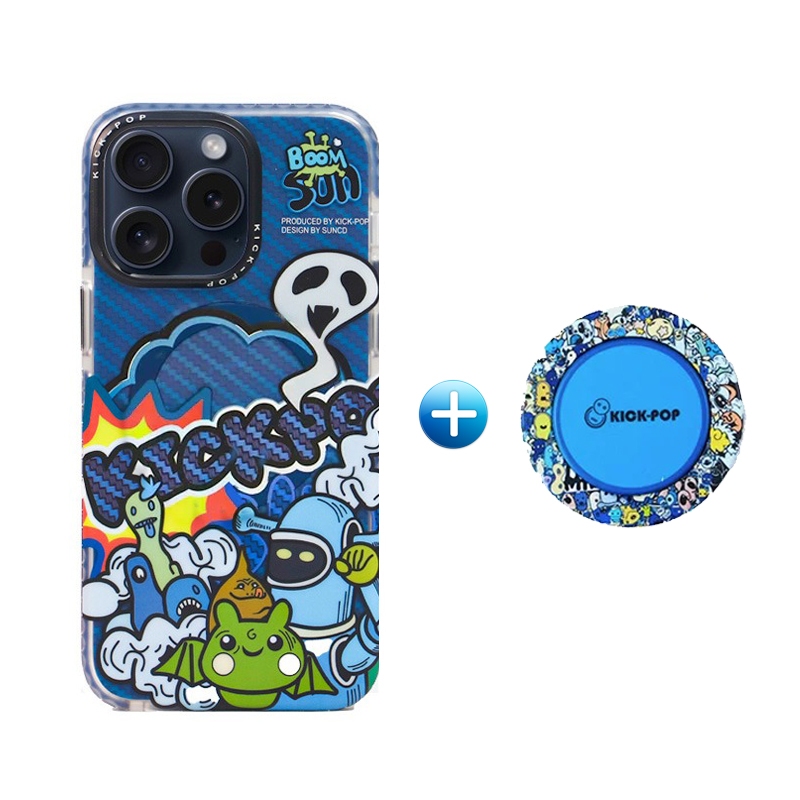 Kick Pop Shock Armor Magnetic เคสสำหรับ iPhone 15 Pro Max, iPhone 15 ...