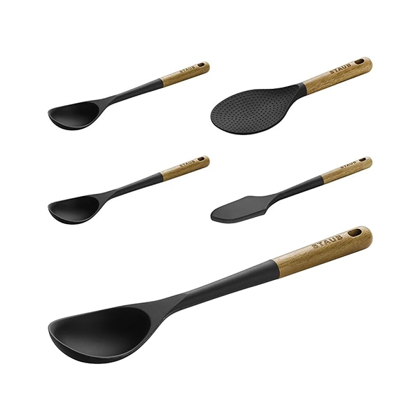 Staub Dust Silicon Serving Spoon Spatula Ladle Utensils Set/Single Item